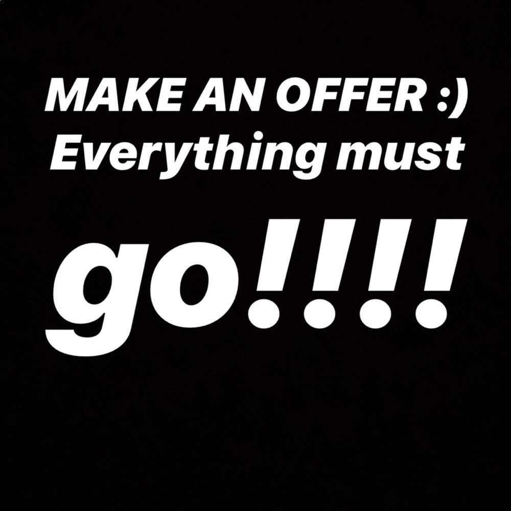 Will be donating the rest of my items Monday!